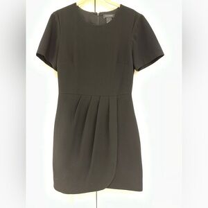 Club Monaco black crepe dress